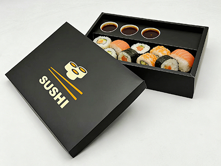 Sushi Takeaway Box Black Box for Sushi